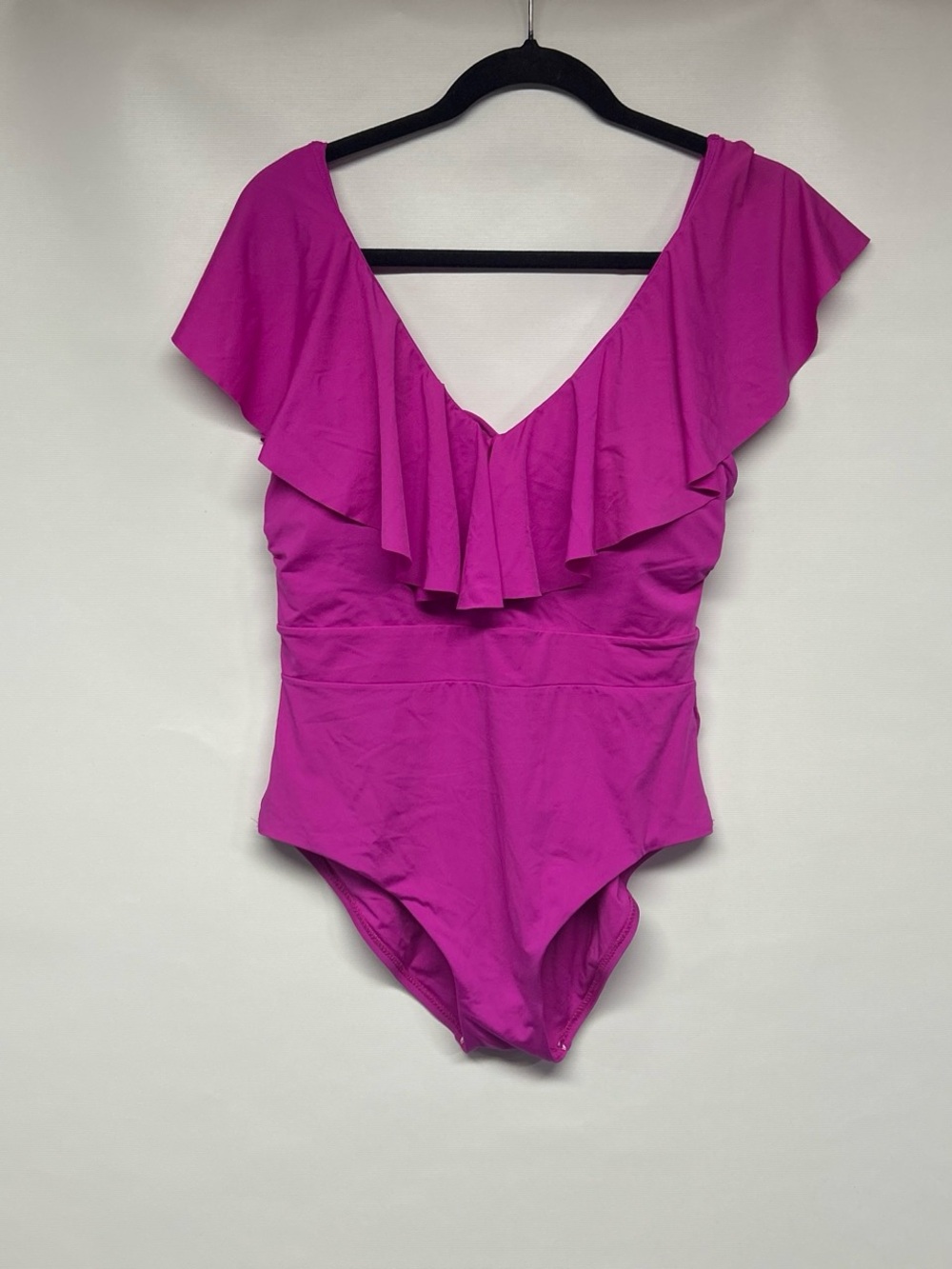 Trina Turk Hot Pink Swimwear with Ruffle Detail
